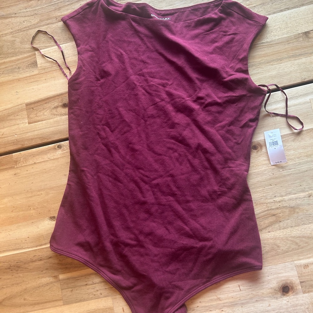 Wine colored Body suit